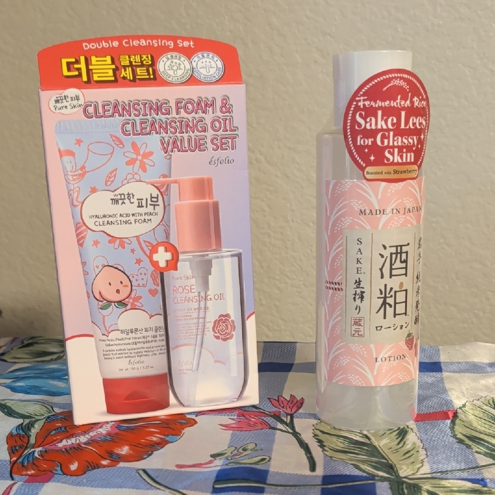 Isfeto Cleansing Foam & Oil Set